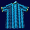Colombia away blue jersey 26/27 fans back with logo area