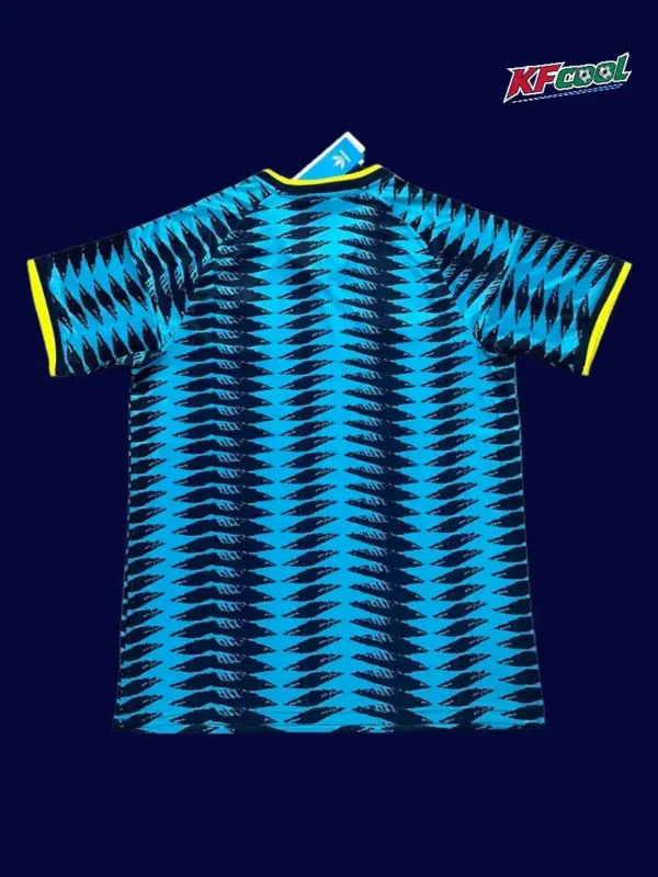 Colombia away blue jersey 26/27 fans back with logo area