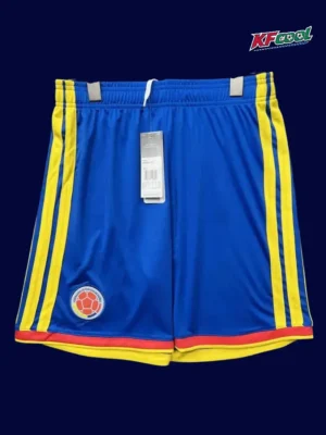 Colombia home shorts 26/27 fans front with elastic waist