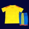 Colombia home yellow kids kit 26/27 back with name area