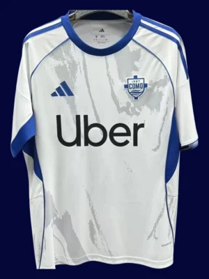 Como Away Jersey 25/26 Fans Version front showing away design and club badge.