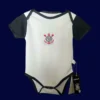 Corinthians home babysuit kits 25/26 front white black design