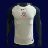 Corinthians home jersey 25/26 player version front white black stripes