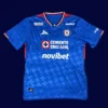 Cruz Azul home jersey 25/26 fans version front blue white stripes