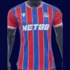 Crystal Palace Home Jersey 25/26 Player Version front with professional cut and club crest.