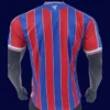 Crystal Palace Home Jersey 25/26 Player Version back with stitched number.