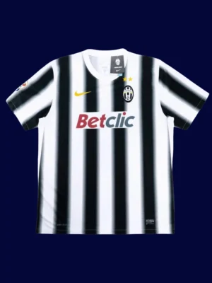 Del Piero Juventus home retro jersey front 11/12, high-quality breathable fan gear.