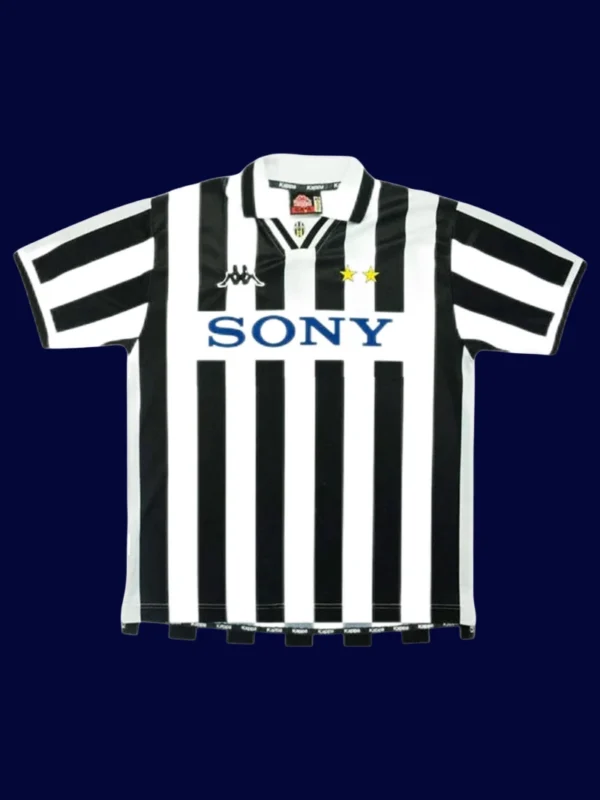 Del Piero Juventus home retro jersey front 96/97, high-quality breathable fan gear.