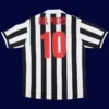 Del Piero Juventus home retro jersey back 98/99 with #10, high-quality breathable design.