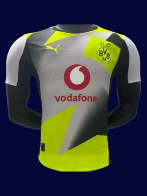 Dortmund Away Jersey 25/26 Player Version front with professional cut and away design.