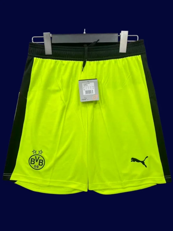 Dortmund Away Shorts Pants 25/26 front showing official away colors.