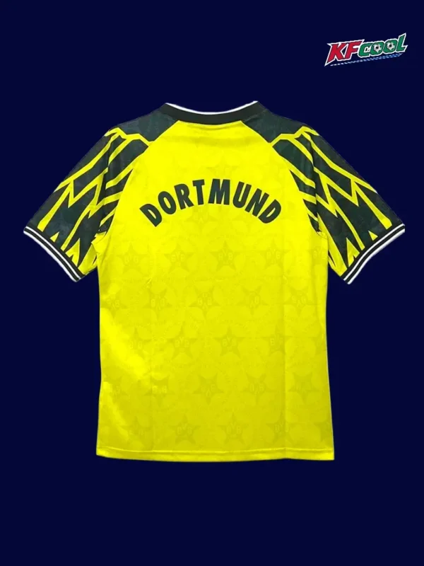 Dortmund 1994/95 home classic retro jersey back view