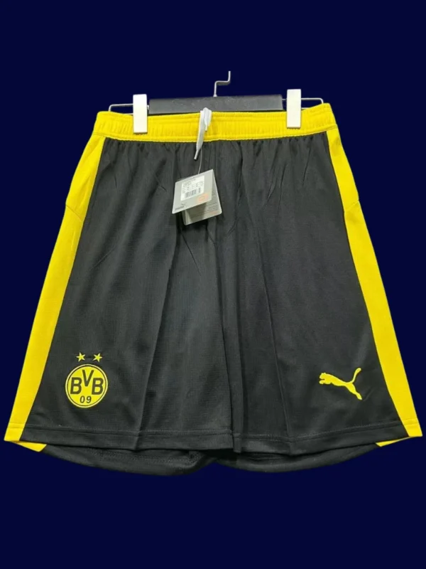 Dortmund Home Shorts Pants 25/26 front showing official home colors.