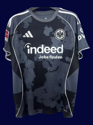 Eintracht Frankfurt Third Jersey 25/26 Fans Version front showing third kit design and crest.