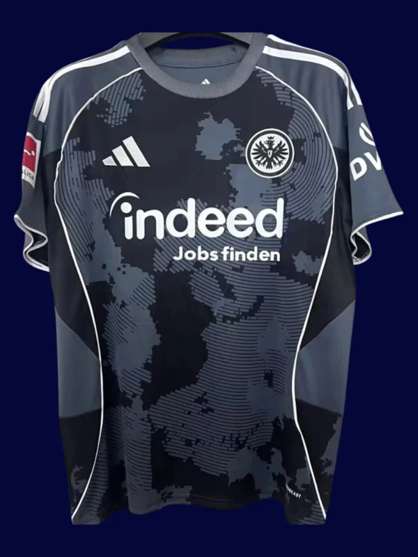 Eintracht Frankfurt Third Jersey 25/26 Fans Version front showing third kit design and crest.