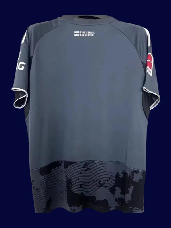 Eintracht Frankfurt Third Jersey 25/26 Fans Version back with printed number panel.