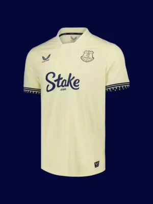 Everton Away Jersey 25/26 Fans Version front with away palette and badge.