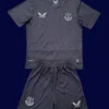 Everton Grey Black GK Kids Kits 25/26 front with grey/black goalkeeper design.