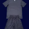 Everton Grey Black GK Kids Kits 25/26 back showing printed number area.