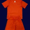 Everton Orange GK Kids Kits 25/26 back with printed number panel.