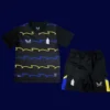 Everton Third Kids Kits 25/26 front with third kit design and mini crest.
