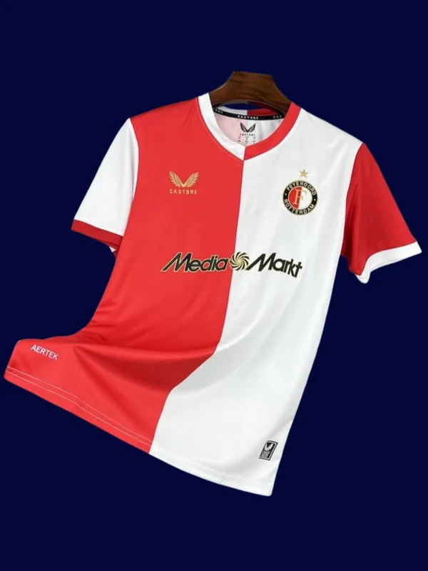Feyenoord Home Jersey 25/26 Fans Version front collectible high‑quality football top