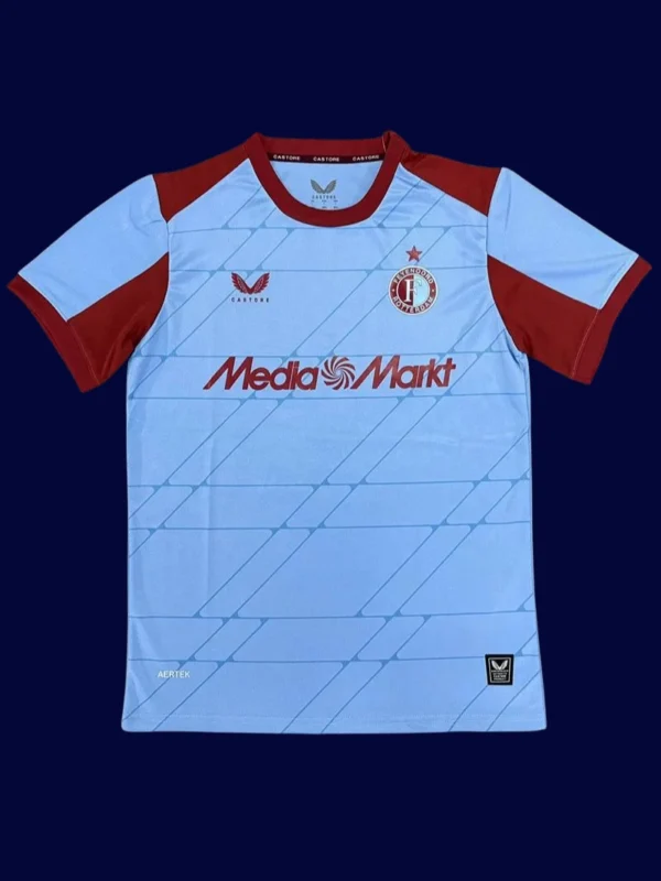 Feyenoord Third Jersey 25/26 Fans Version front retro breathable collectible football shirt