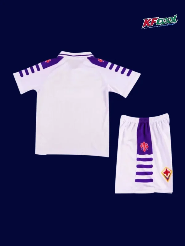 Fiorentina 1999/00 away classic retro kids kits back view