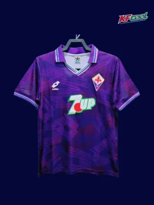 Fiorentina home classic retro jersey 1992/93 front purple vintage home jersey