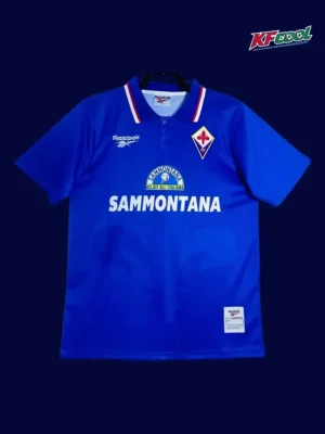 Fiorentina home classic retro jersey 1995/96 front purple vintage football shirt