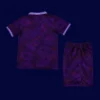 Fiorentina 1992/93 home classic retro kids kits back view