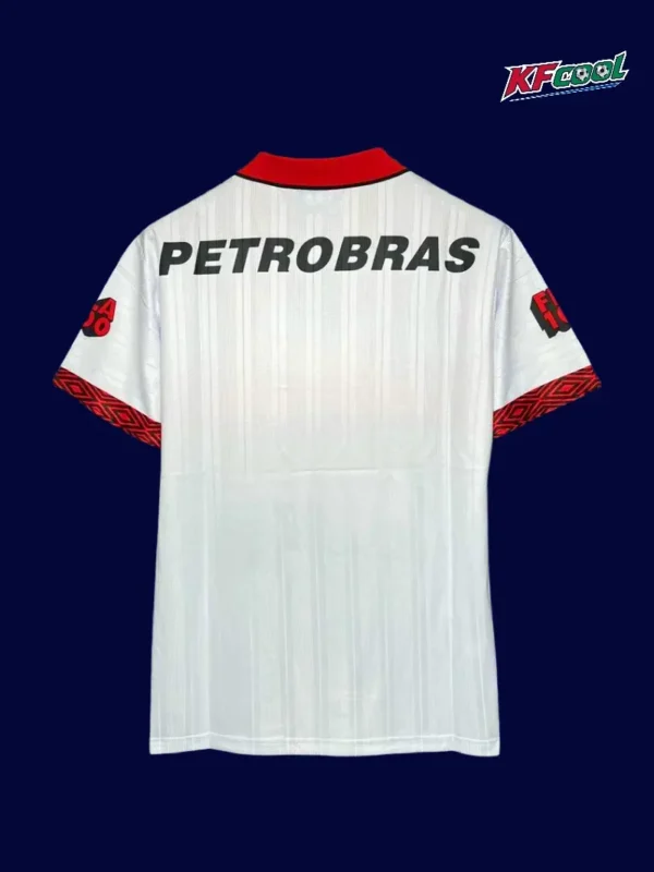 Flamengo away classic retro jersey 1995 back view