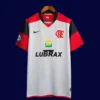 Flamengo away classic retro jersey 2008/09 front white red design