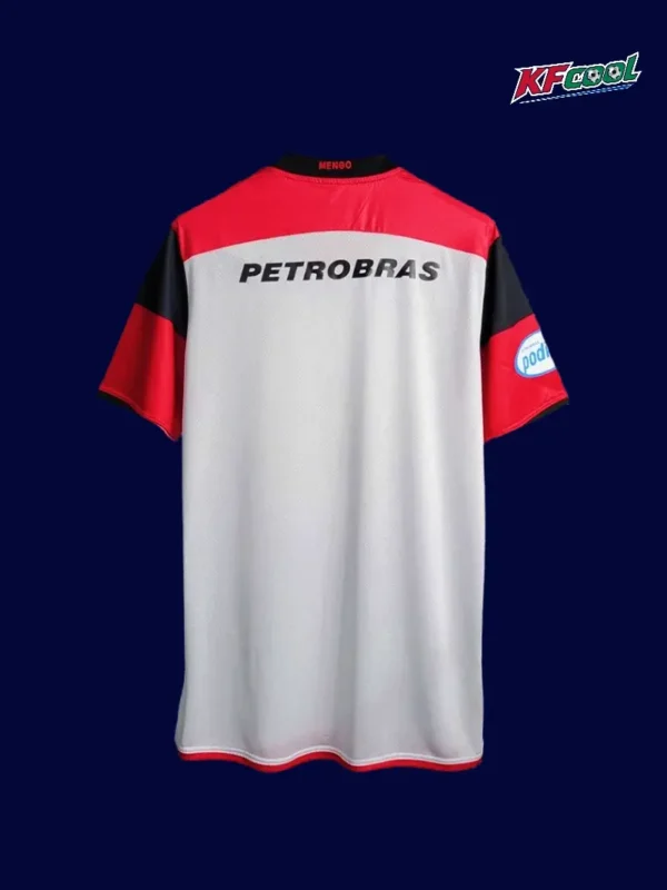 Flamengo away classic retro jersey 2008/09 back view