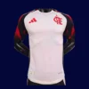 Flamengo away jersey 25/26 player version front white red design