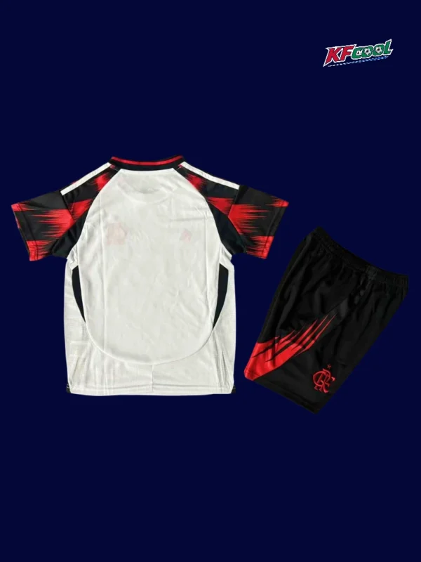Flamengo away kids kits 25/26 back view