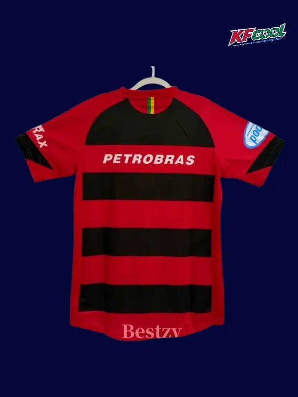 Flamengo home classic retro jersey 2006/07 back view