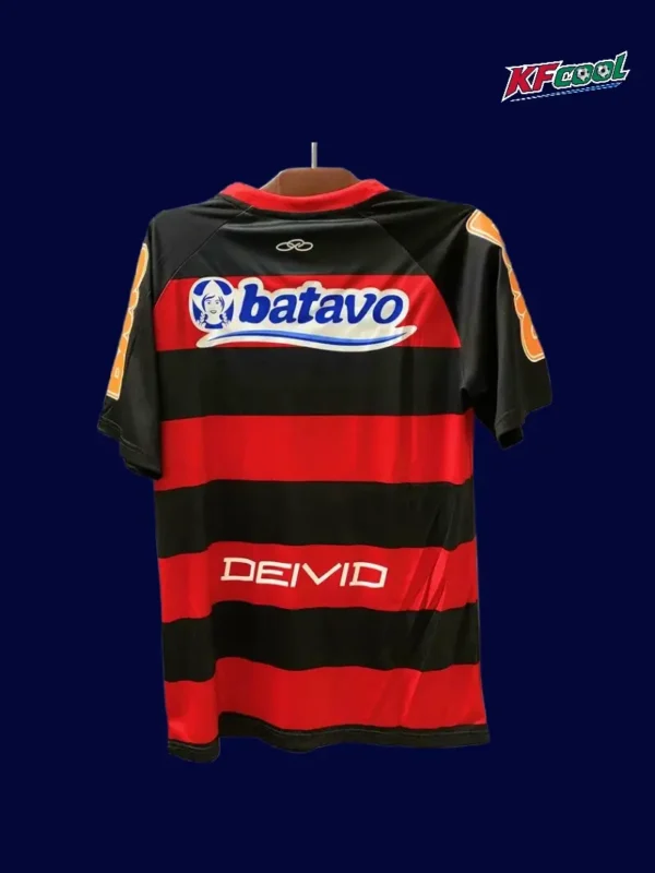 Flamengo home classic retro jersey 2010 back view