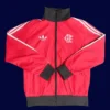 Flamengo red windbreaker 25/26 fans version front view