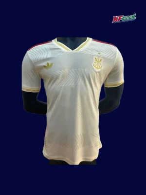 Flamengo third jersey 25/26 player version front gray black design