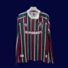 Fluminense home jersey long sleeve 25/26 fans version front green maroon white stripes