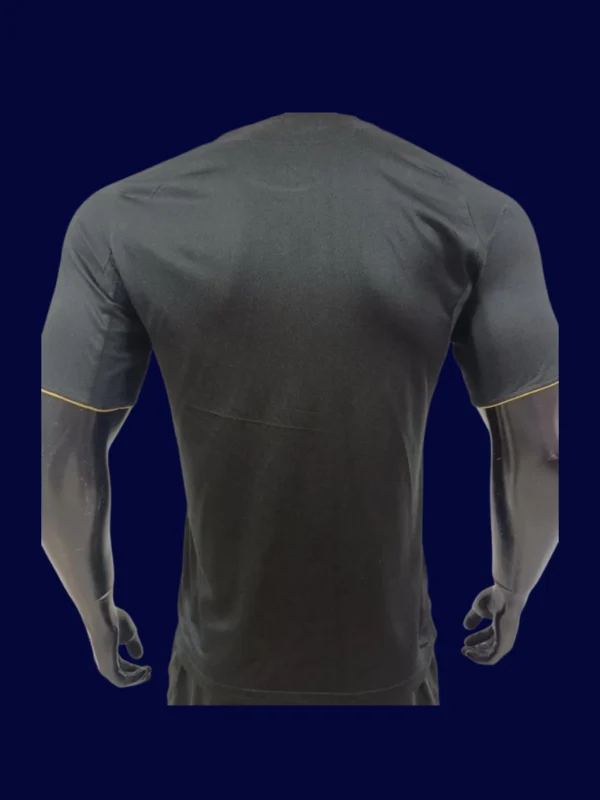 Fulham Away Black Jersey 25/26 Player Version back with stitched number.