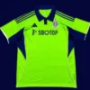 Fulham Away Green Jersey 25/26 Fans Version front with green colorway and badge.