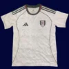 Fulham Home Jersey 25/26 Fans Version front with classic white design and crest.