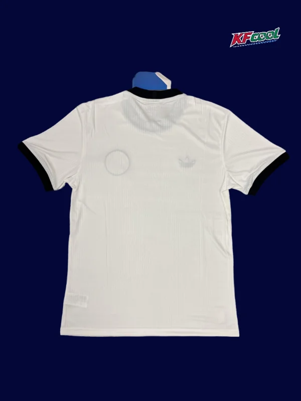 Germany 125th White Jersey 2025 Back Fans Version Number Display
