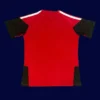 Germany red training shirt 26/27 back with vent detail