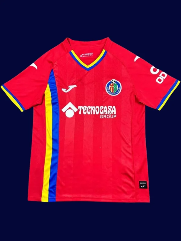 Getafe Away Jersey 25/26 Fans Version front view with away styling and crest.