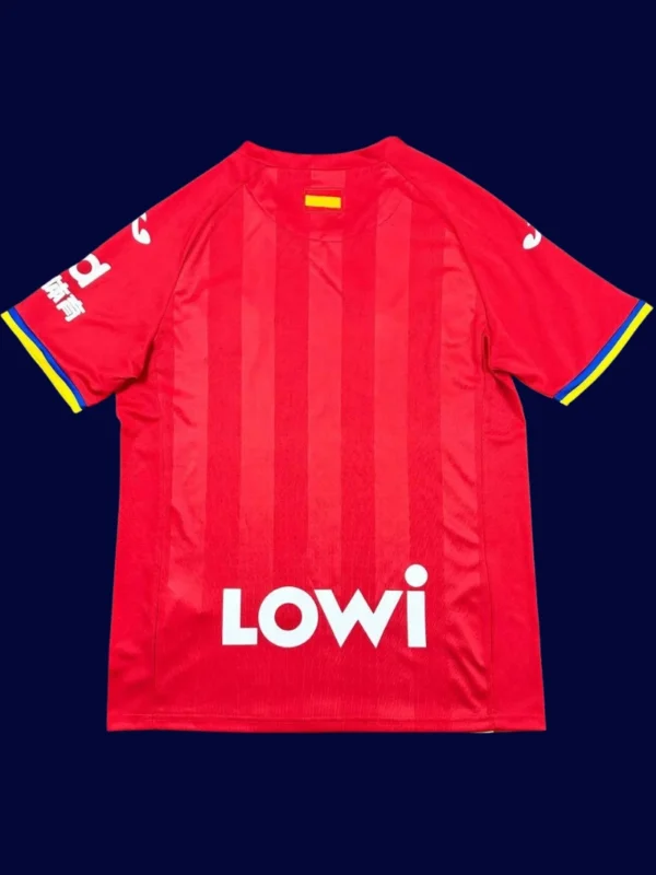 Getafe Away Jersey 25/26 Fans Version back with printed number area.