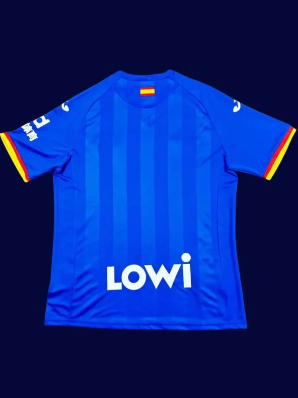 Getafe Home Jersey 25/26 Fans Version back showing number area and sponsor print.