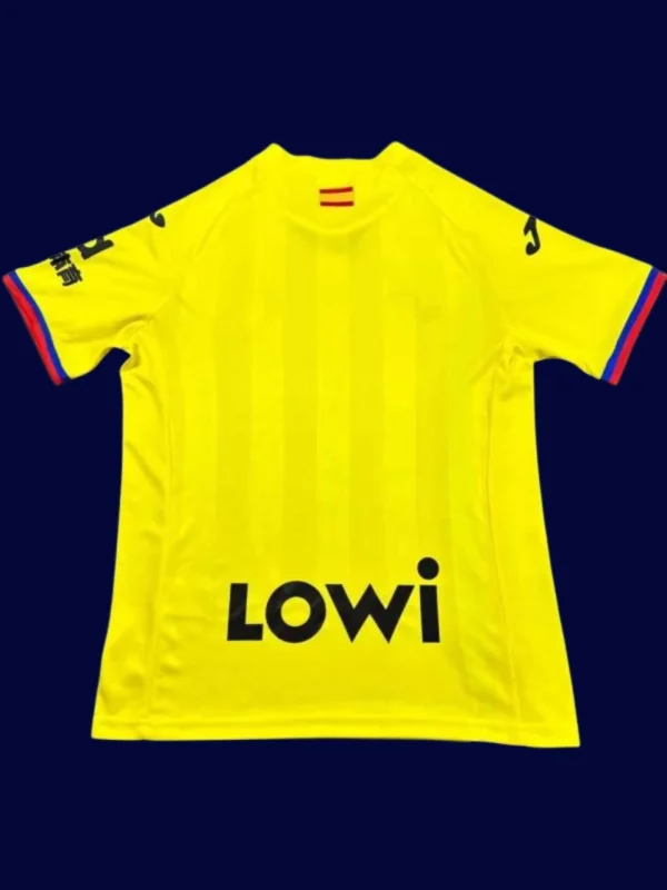 Getafe Third Jersey 25/26 Fans Version back showing number panel and seams.